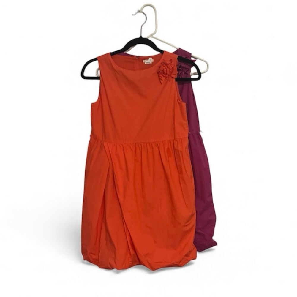 J. Crew Crewcuts Girls Cotton Lot 2 Dress Dz 12